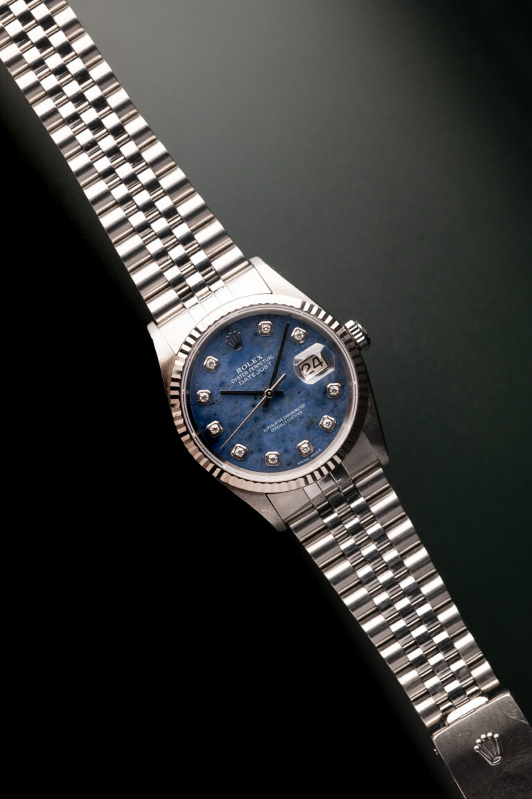 2000 Rolex 16234 Sodalite Diamond Dial Datejust