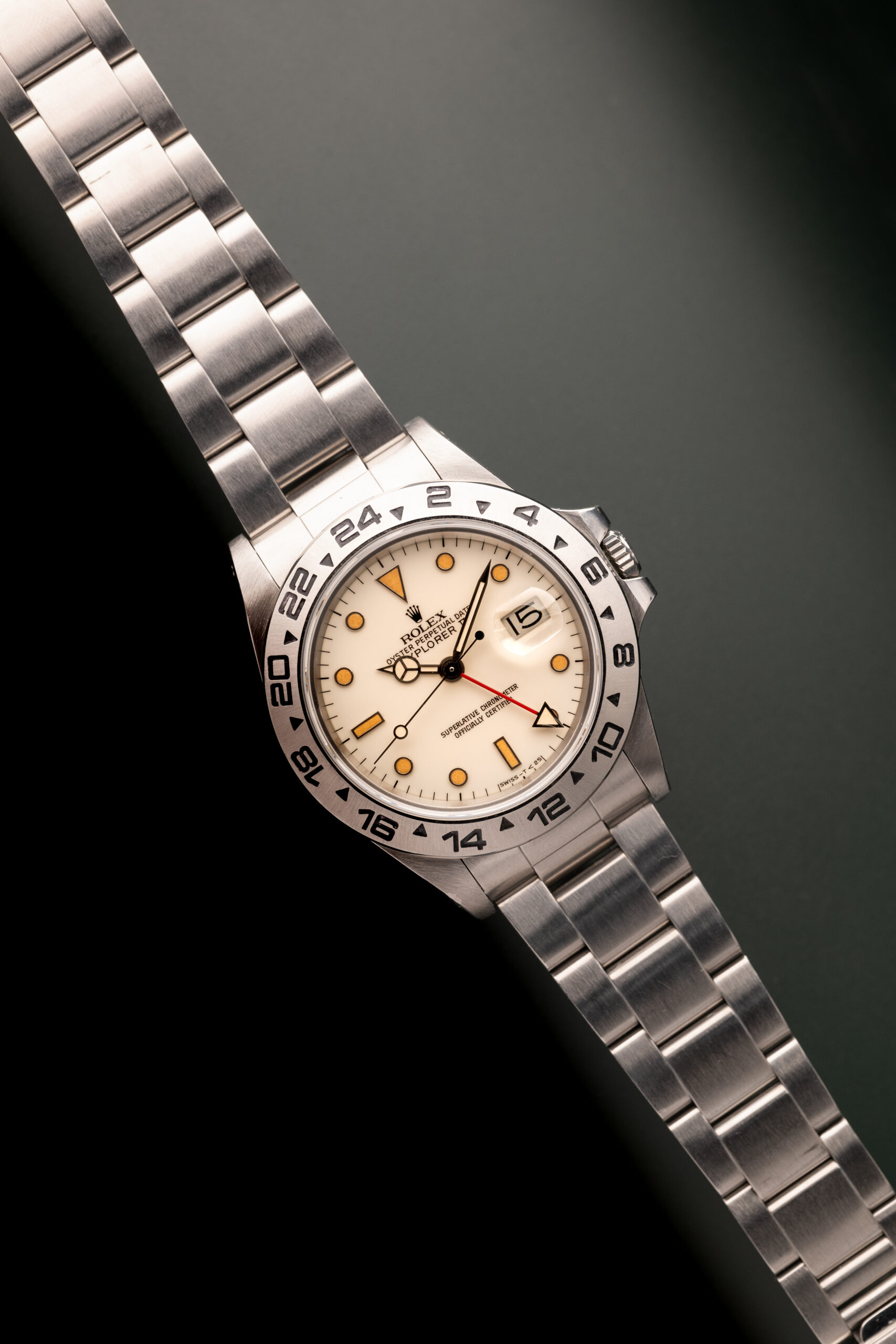 Rolex Explorer Watches Grey and Patina