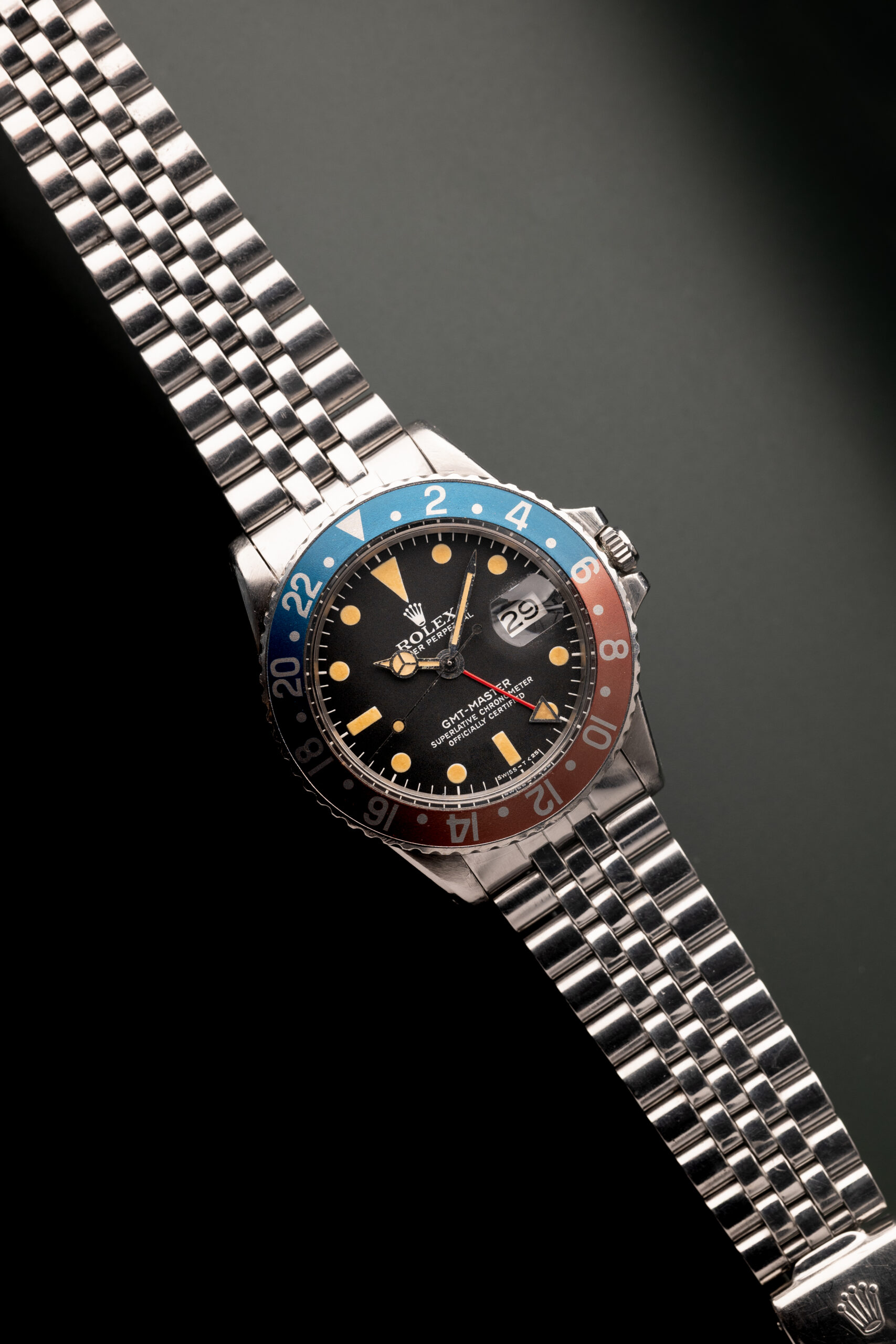 Rolex GMT-Master Watches Grey and Patina