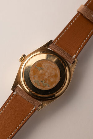 1980 Rolex 18038 Yellow Gold Computer Dial Day-Date On Strap - Image 12