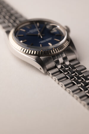 1972 Rolex 1601 Blue Sigma Dial Datejust - Image 5