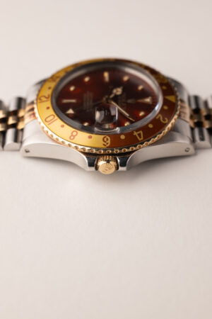 1980 Rolex 16753 Two-Tone Tropical Rootbeer Dial GMT - Image 8