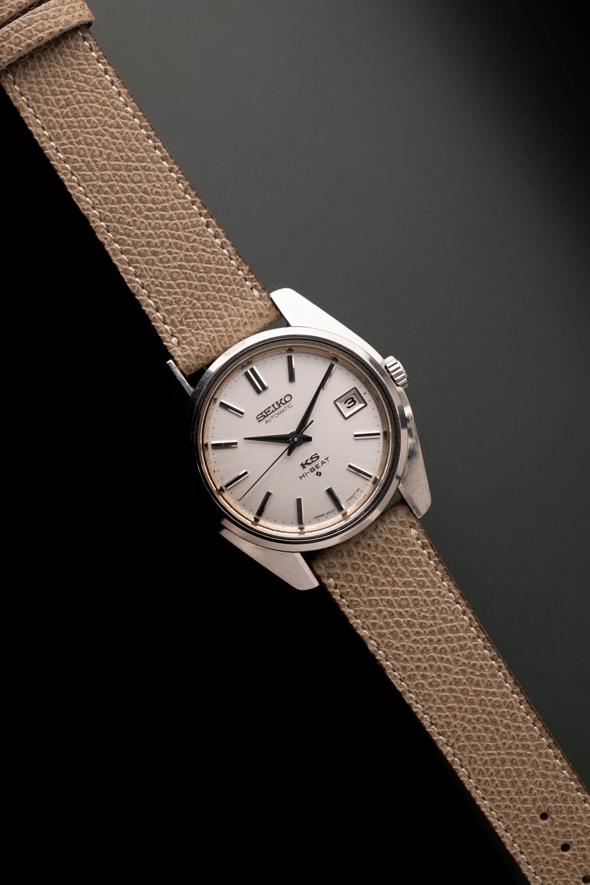 King-Seiko 5625-7000 | Grey and Patina