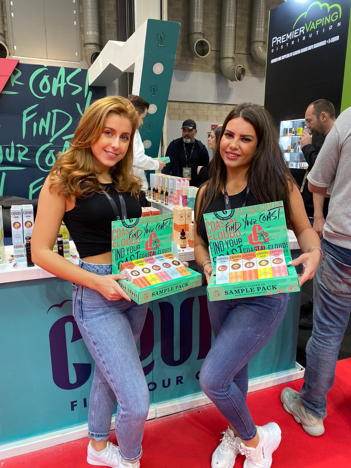 Promo Model at the Vaper Expo UK in Birmingham NEC on 25/27th Oct 2019