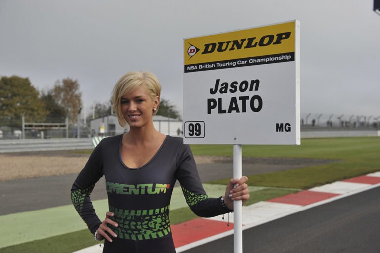 Grid Girl with Triple 8KX Energy BTCC at Silverstone BTCC on 7th October 2012 01