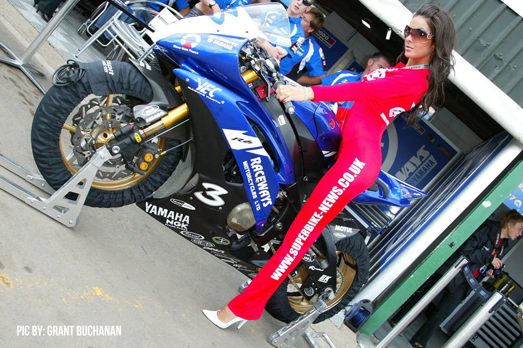 Grid Girls at British Superbikes in 2008 08