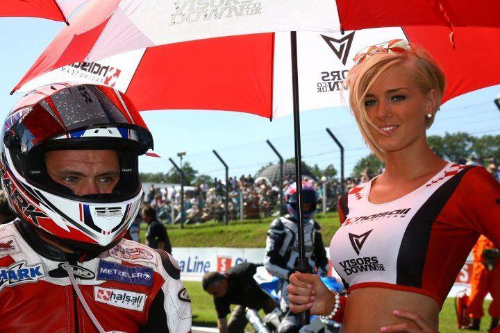 Grid Girls with Halsall Racing at Brands Hatch British Superbikes on 22th July 2012 01