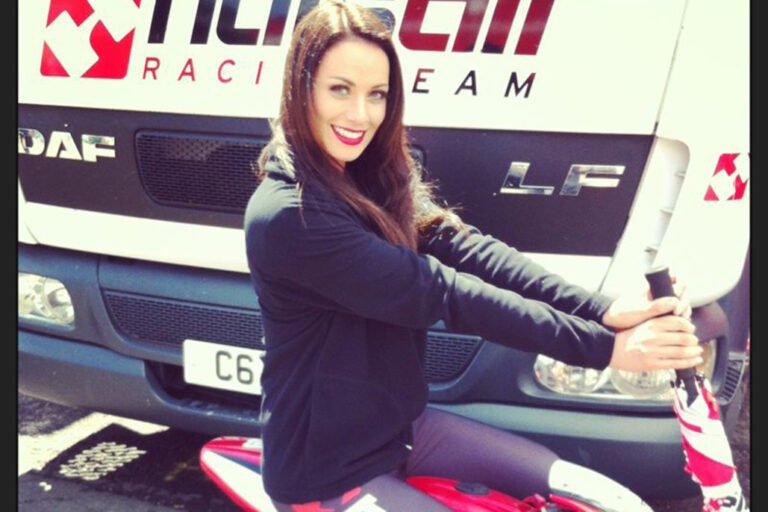 Grid Girls with Halsall Racing at Knockhill British Superbikes on 24th June 2012 01