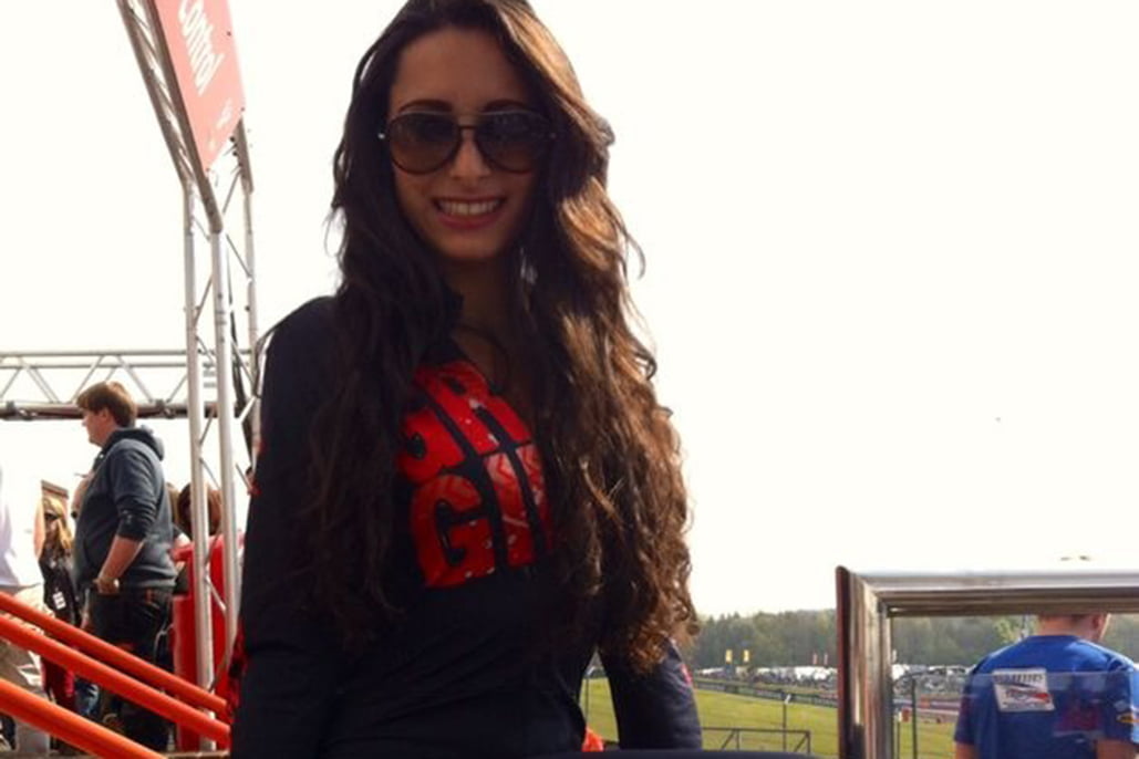 Grid Girls with Principal Insurance at Brands Hatch British Superbikes on 21st April 2014 01