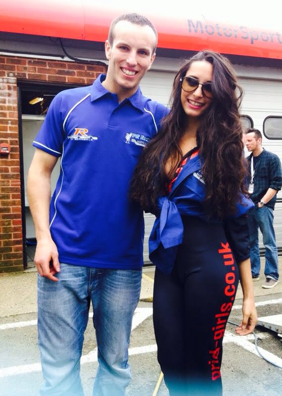 Grid Girls with Principal Insurance at Brands Hatch British Superbikes on 21st April 2014 02