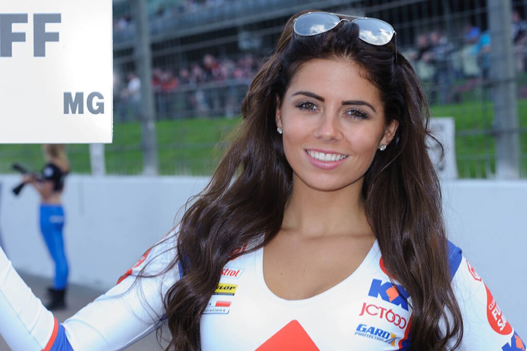 Grid Girls with Triple 8KX Energy BTCC at Rockingham BTCC on 7th September 2014 01