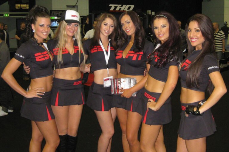 Promo Models with ESPN UK at UFC Fan Expo in London on 1516th October 2010 04