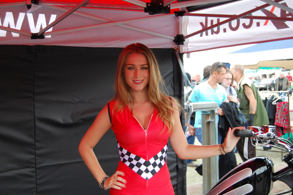 Promotional Model with Britemax at the Kent Custom Show on 27th August 2012 01