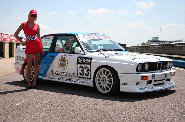 Promotional Model with SVG Motorsport at Thruxton BARC Raceday in the Thruxton Circuit on 27th June 2010 01