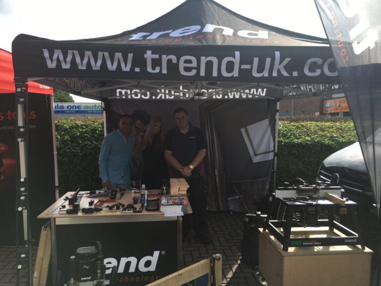 Promotional Model with UK Planet Tools at their Trade Open Day on 3rd August 2016 01