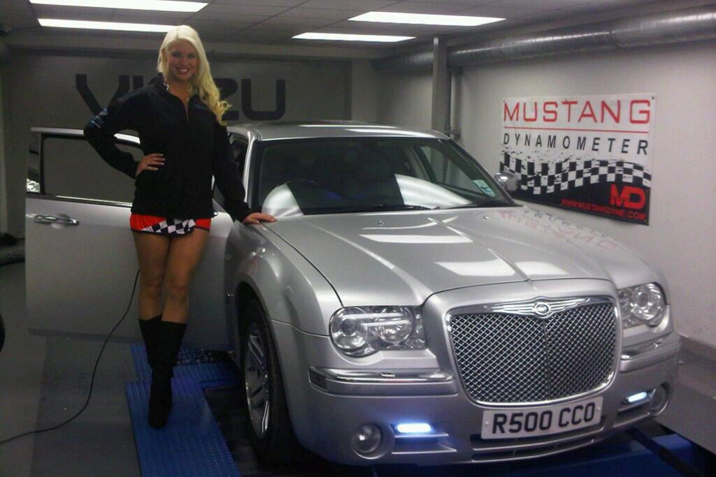 Promotional Model with Viezu Technologies at their Rolling Road Day on 10th December 2011 03