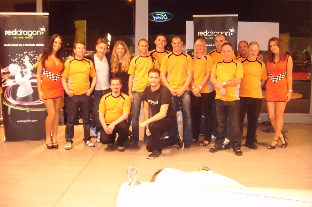 Promotional Models with Contraband at Evans Halshaw on 27th September 2010 01