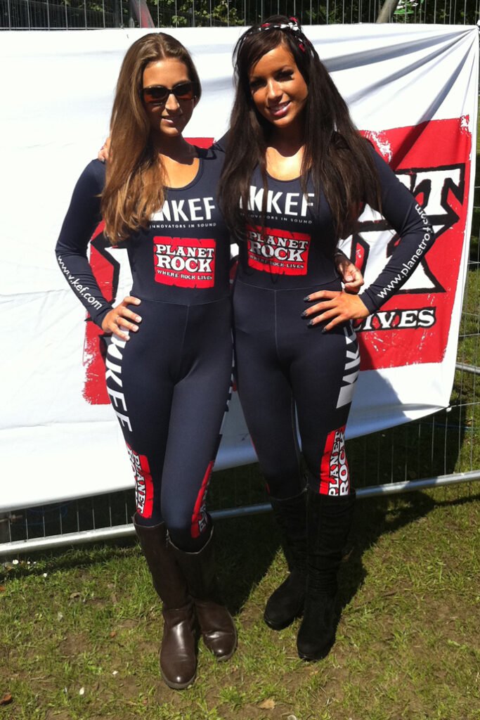 Promotional Models with KEF Audio for their Promotion at High Voltage Festival on 2324th July 2011 03