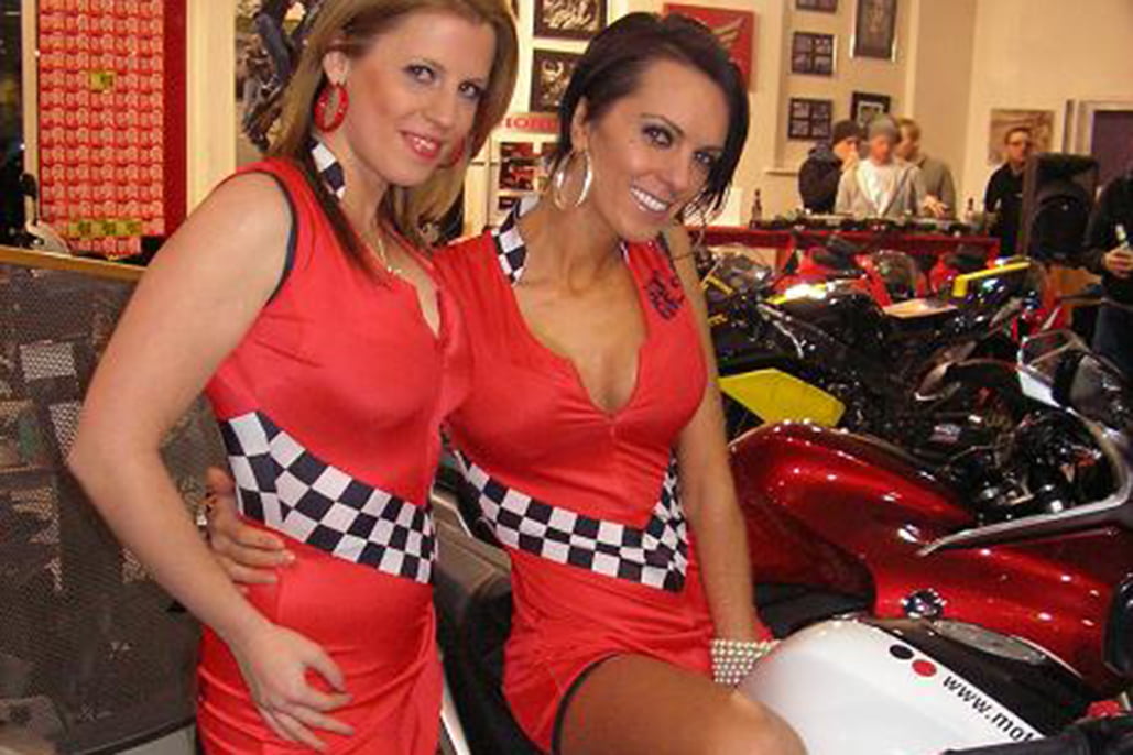 Promotional Models with Motoden Honda for their Open day on 6th February 2011 01