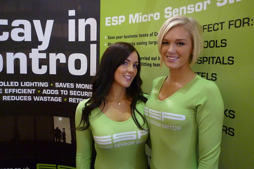 Promotional Models with Parkway Electrical at Lux Live 2011 on 910th November 2011 01