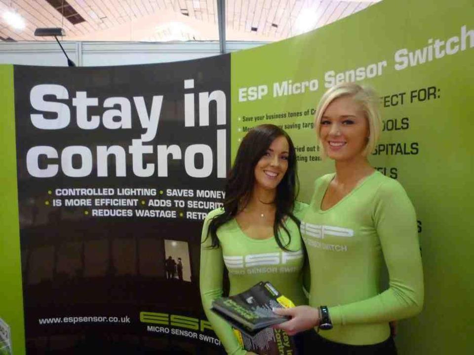 Promotional Models with Parkway Electrical at Lux Live 2011 on 910th November 2011 02