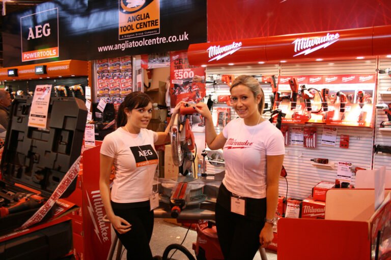 Promotional Models with Ryobi at Interbuild 2009 in Birmingham on 1821st Sept 2009 02