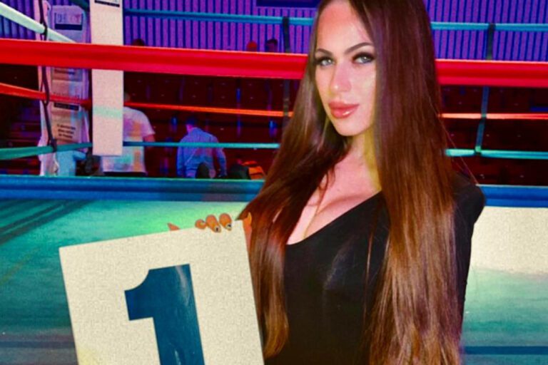 Ring Girl with Charity Boxing Event in Essex on 27th March 2022