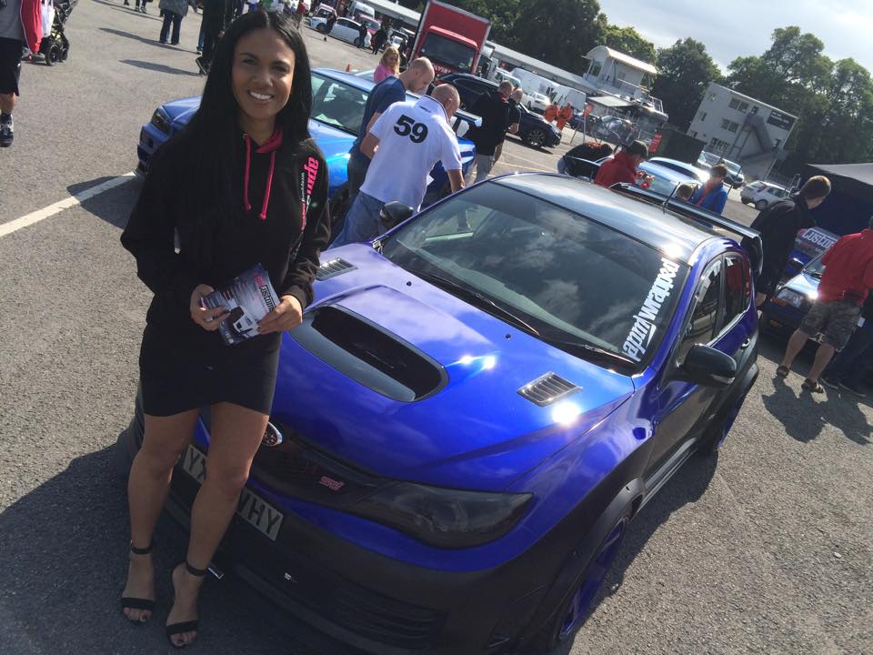 Promotional Models with APM Customs at the Tuner Fest in July 15