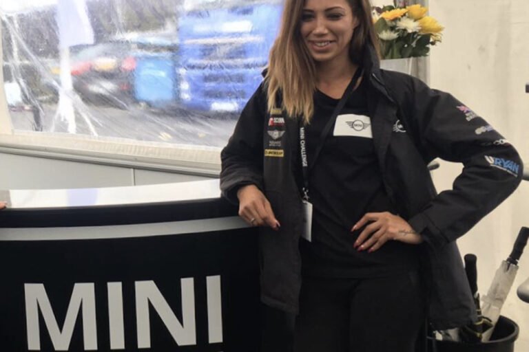 Brand Ambassador with Mini Challenge 2017 at Donington Park on 24th September 2017