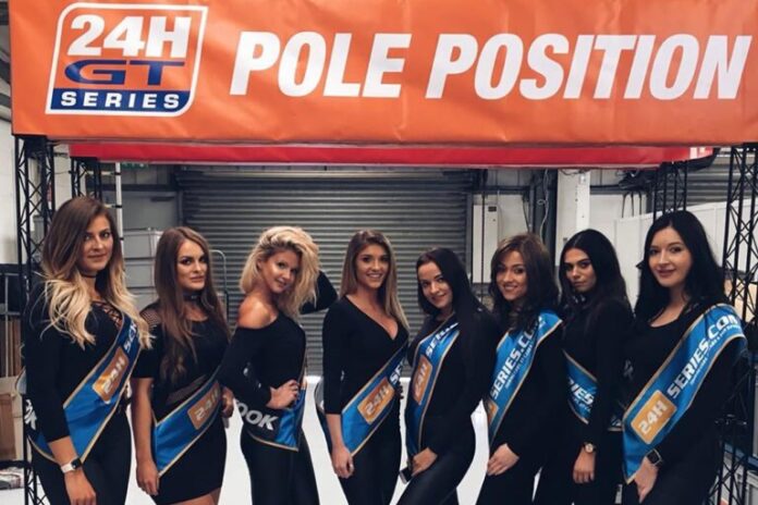 Grid Girls At Silverstone For 24h Series On 9th And 10th March 2018