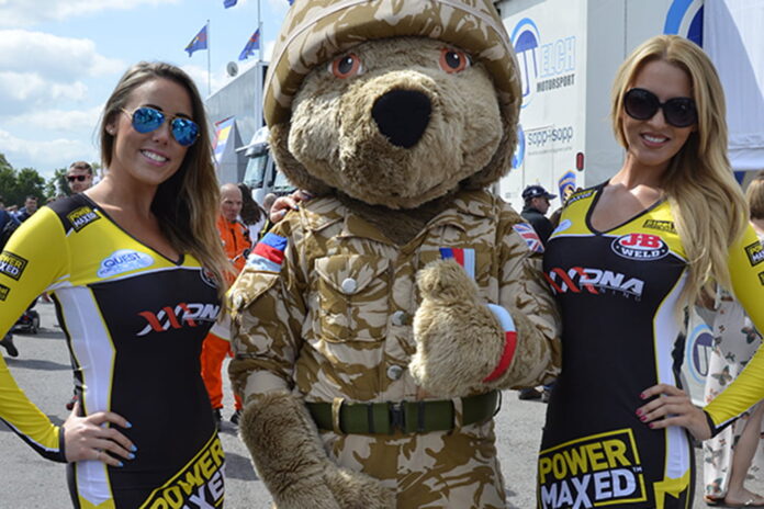 Grid Girls With Power Maxed Btcc At Oulton Park Btcc On 7th June 2015 01