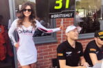 Orbital Foods Grid Girl At Oulton Park For British Gt On 22nd April 2019