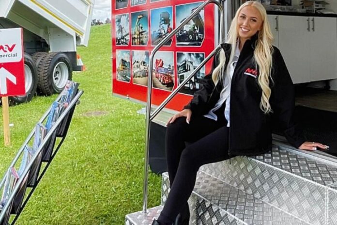 Promotional Model With British Truck Racing In Thruxton On 3rd/4th July 2021