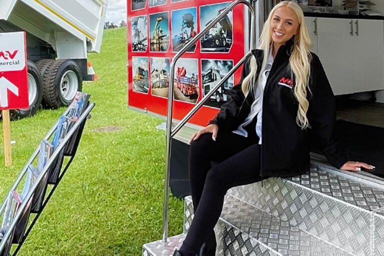 Promotional Model with British Truck Racing in Thruxton on 3rd/4th July 2021