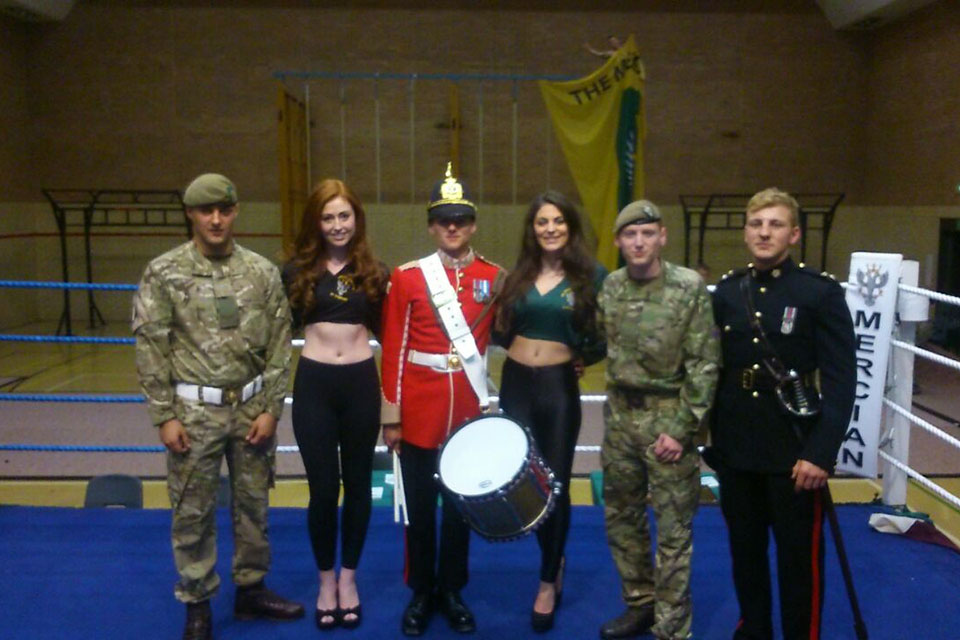 Ring Girls At Army Boxing 01