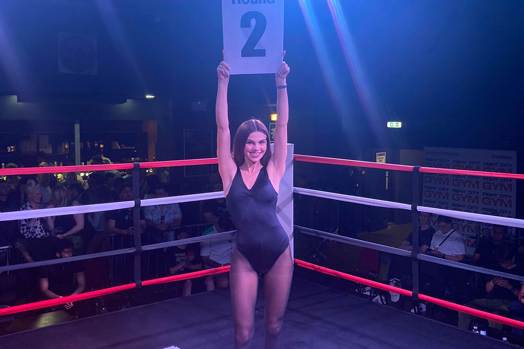 Ring Girls With Fight City Gym At The Dome, London On 28th May 2023