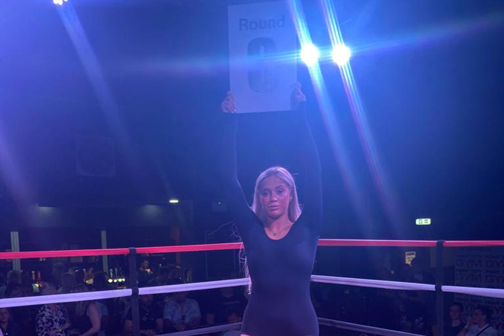 Ring Girls With Fight City Gym At The Dome, London On 28th May 2023