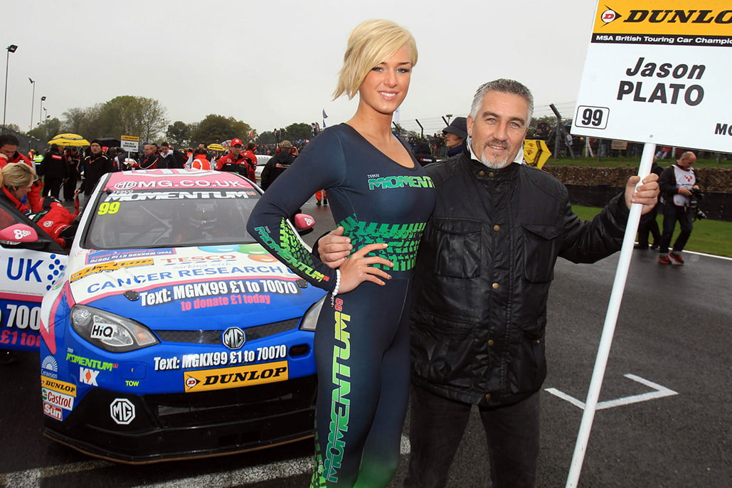 Grid Girl with Triple 8/KX Energy BTCC at Brands Hatch BTCC on 21st October 2012