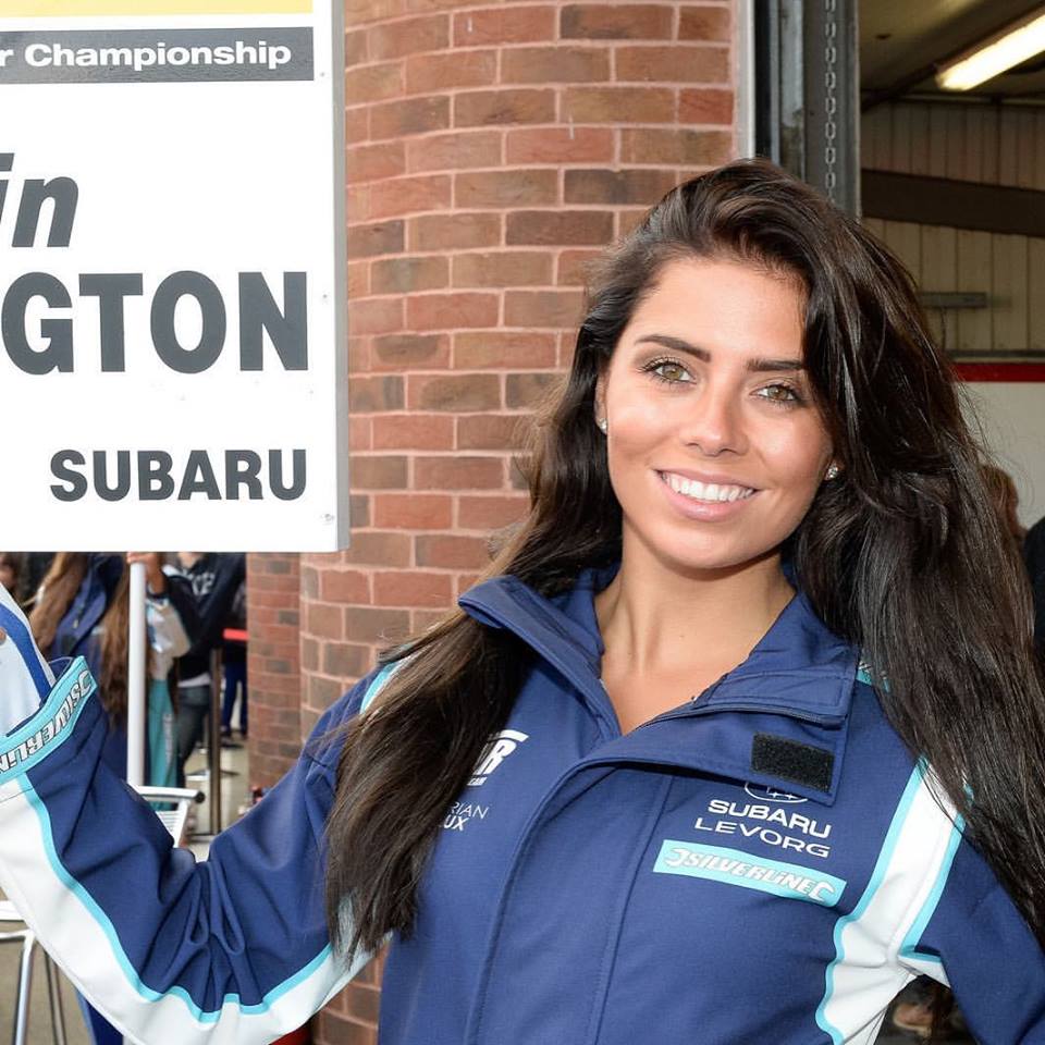 Grid Girls With Bmr Btcc At Brands Hatch Btcc On 2nd October 2016