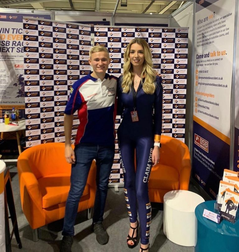 Promo Model at Motorcycle Live in Birmingham on 23/24th Nov 2019