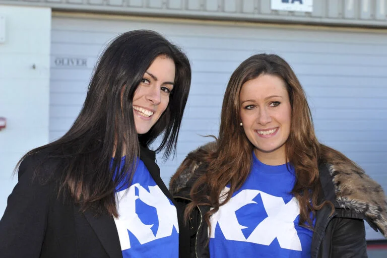 Promo Models With Kx Energy Btcc At Btcc Media Day On 19 March 2012