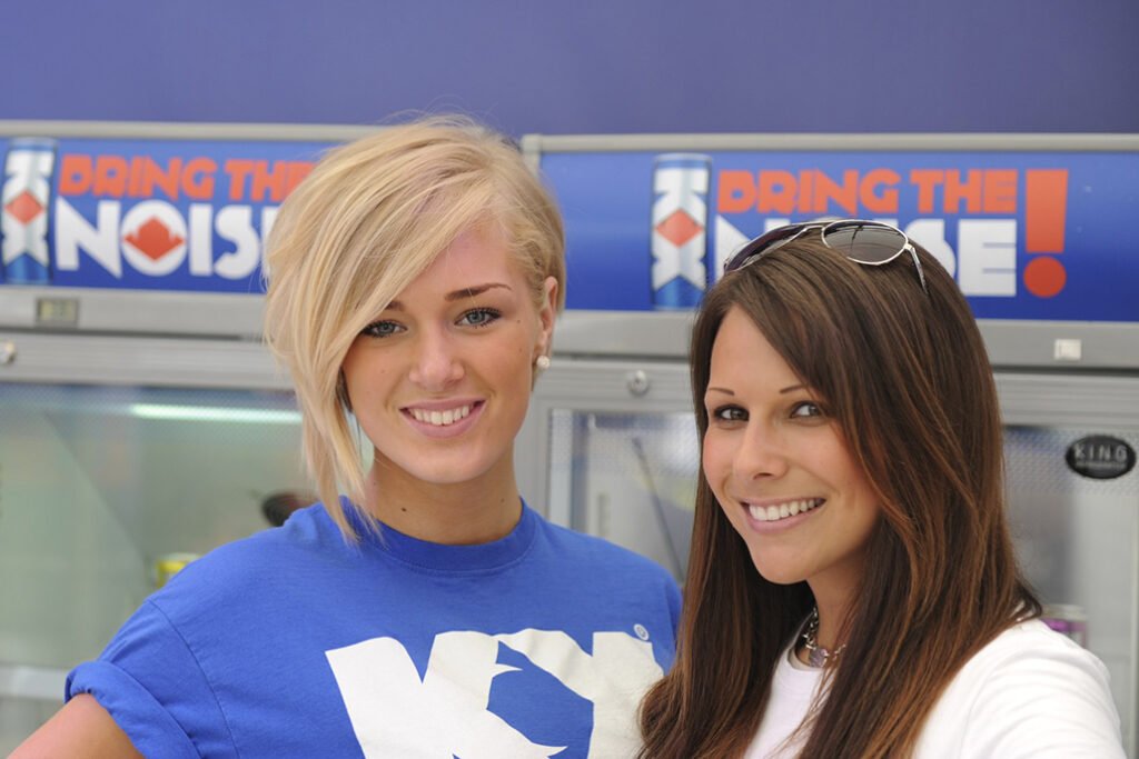 Promo Models With Kx Energy Btcc At Oulton Park Btcc On 9/10th June 2012