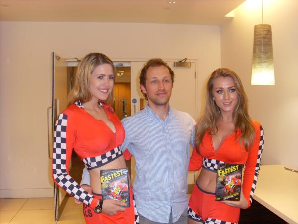 Promo Models With Premier Pr With Their Fastest Media Drop In London On 12th June 2012