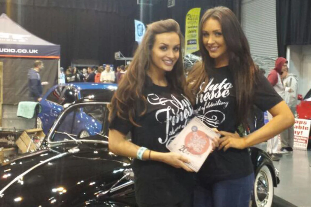 Promotional Models With Auto Finesse At Ultimate Dubs Show 2015