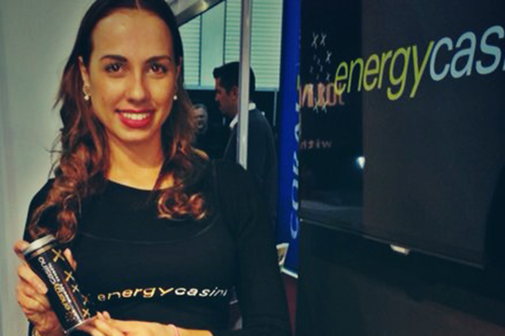 Promotional Models With Energy Casino At London Affiliate Conference (lac) London On 7/8th February 2014