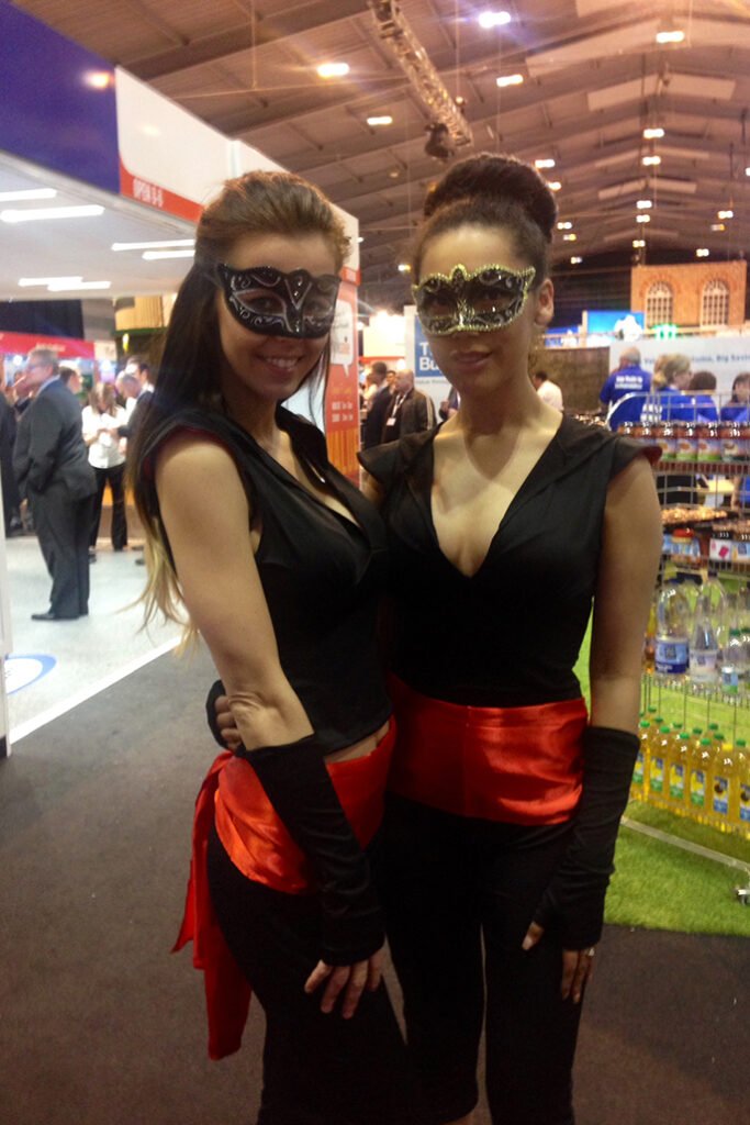 Promotional Models With Fk3 At Pro Retail In Telford On 13/14th May 2014