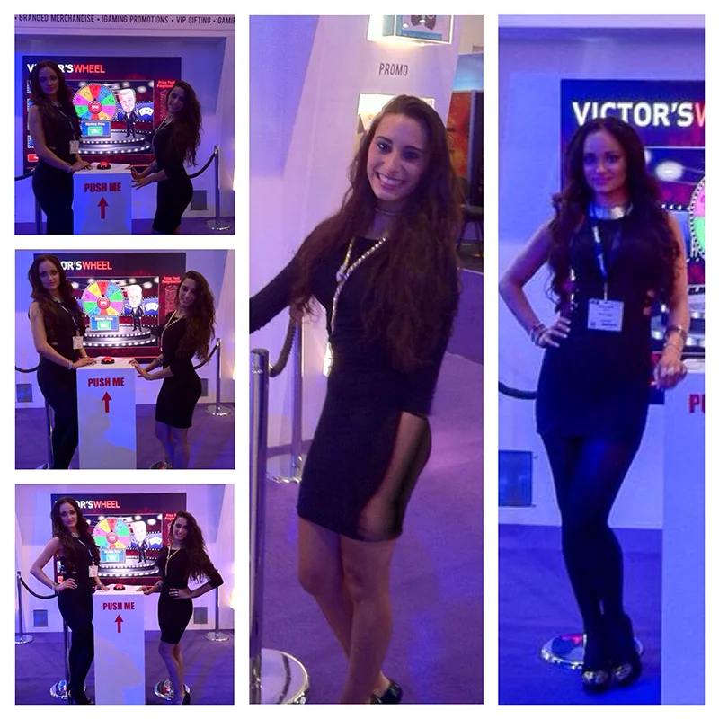 Promotional Models With Initial Rewards At Ice London On 5/6th February 2014