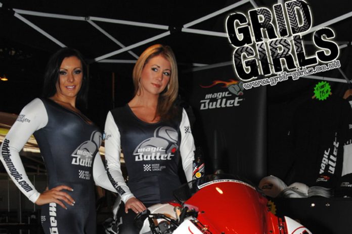 Promotional Models With Magic Bullet At Motorcycle Live 2009