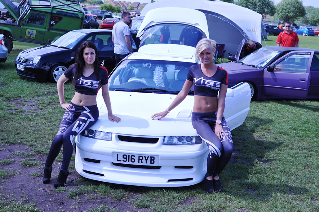 Promotional Models with Vibe Car Audio at the Modified Nationals on 25/26th May 2013 2