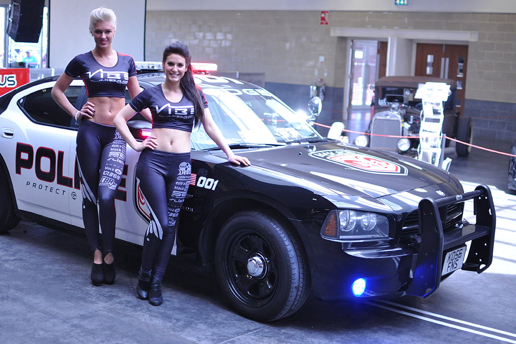 Promotional Models With Vibe Car Audio At The Modified Nationals On 25/26th May 2013